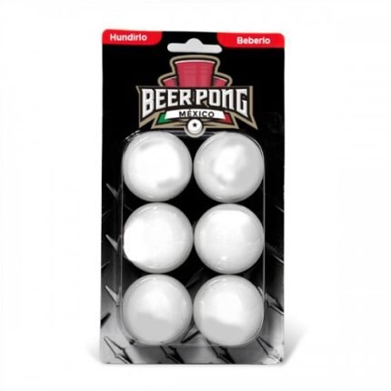 Cerveza Pong Balls - Blanco